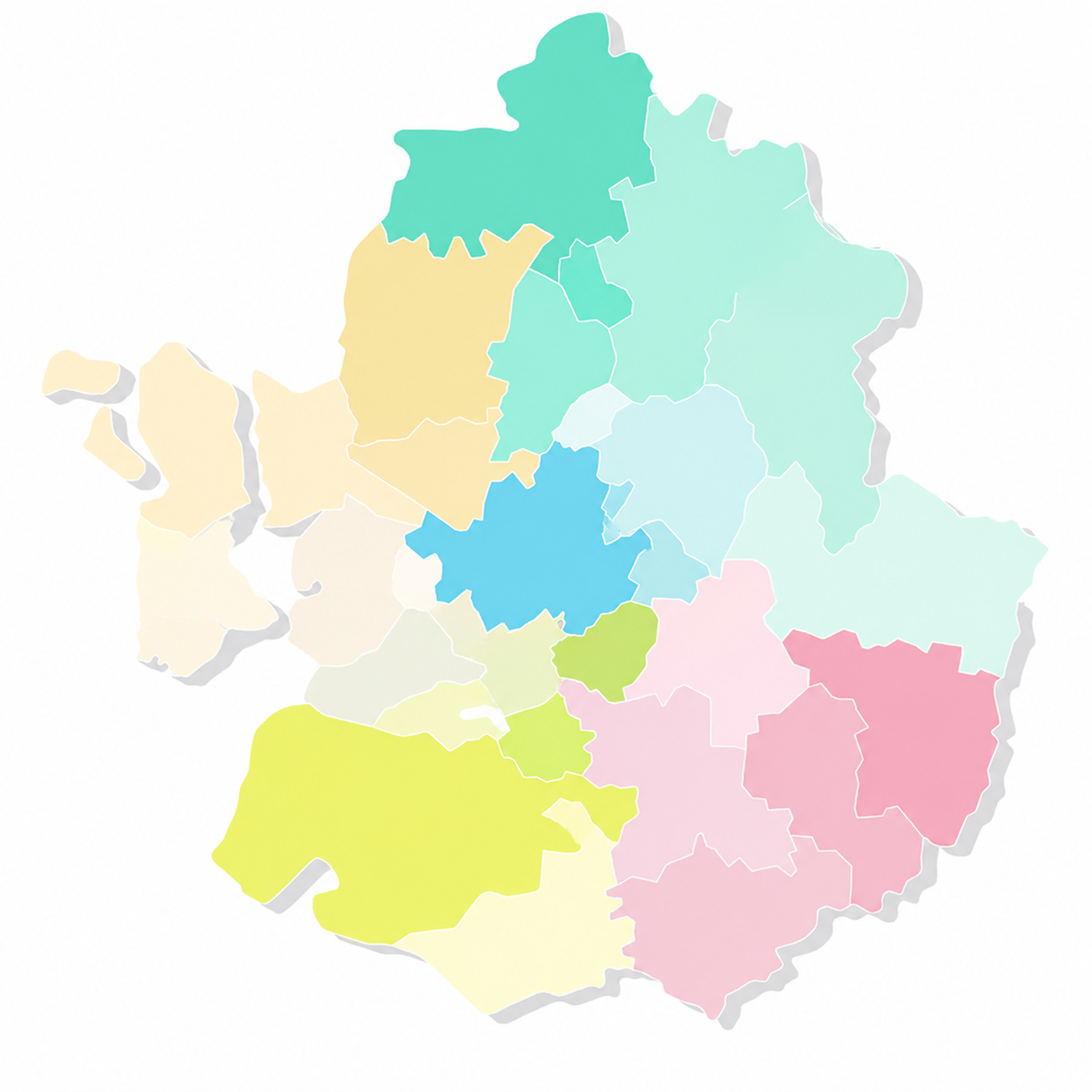 경기도 지도
